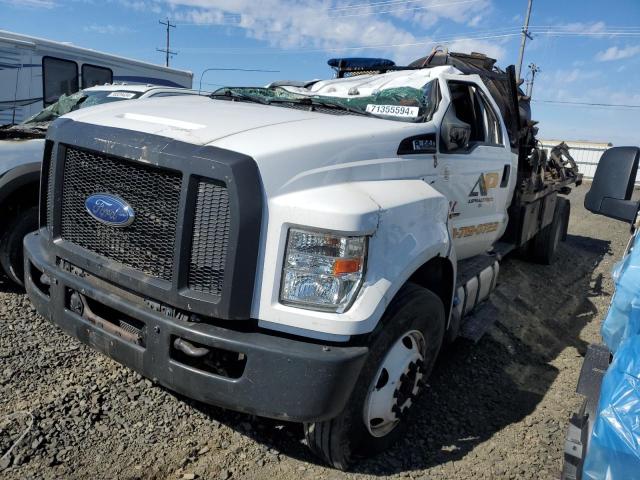 FORD F650 SUPER 2016 white conventi diesel 1FDNW6DC8GDA04114 photo #3