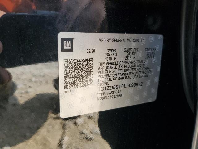2020 CHEVROLET MALIBU LT - 1G1ZD5ST0LF099672