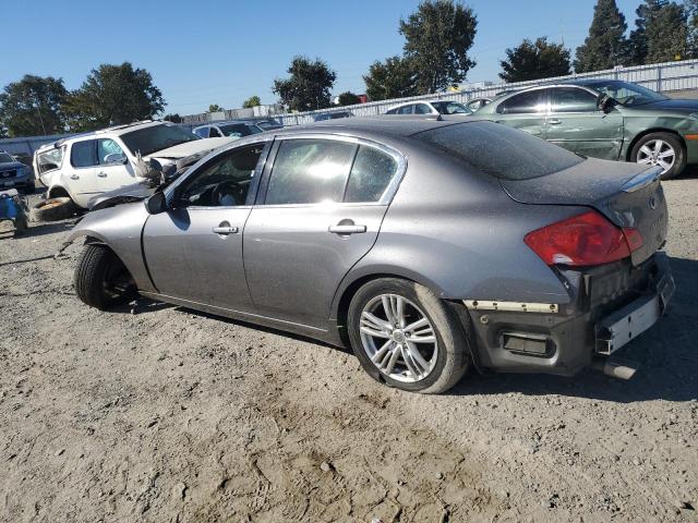 INFINITI G25 BASE 2012 silver  gas JN1DV6AP9CM811894 photo #3