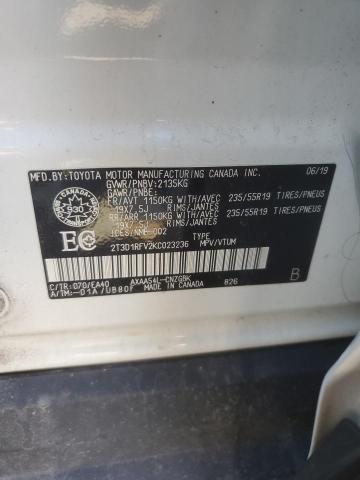 2019 TOYOTA RAV4 LIMIT - 2T3D1RFV2KC023236