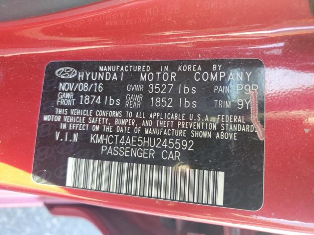 2017 HYUNDAI ACCENT SE - KMHCT4AE5HU245592