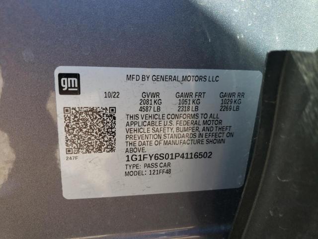 2023 CHEVROLET BOLT EUV L - 1G1FY6S01P4116502