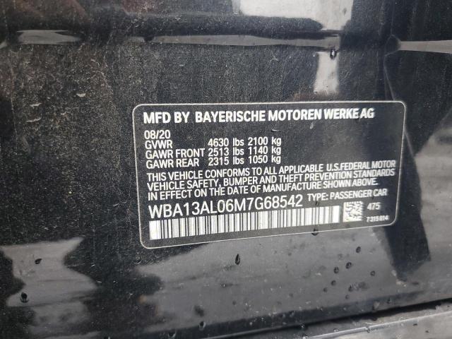 2021 BMW M235XI WBA13AL06M7G68542