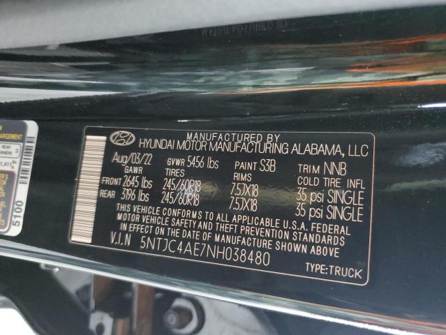 2022 HYUNDAI SANTA CRUZ - 5NTJC4AE7NH038480