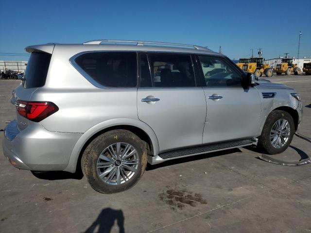 INFINITI QX80 LUXE 2019 silver  gas JN8AZ2NFXK9685663 photo #4