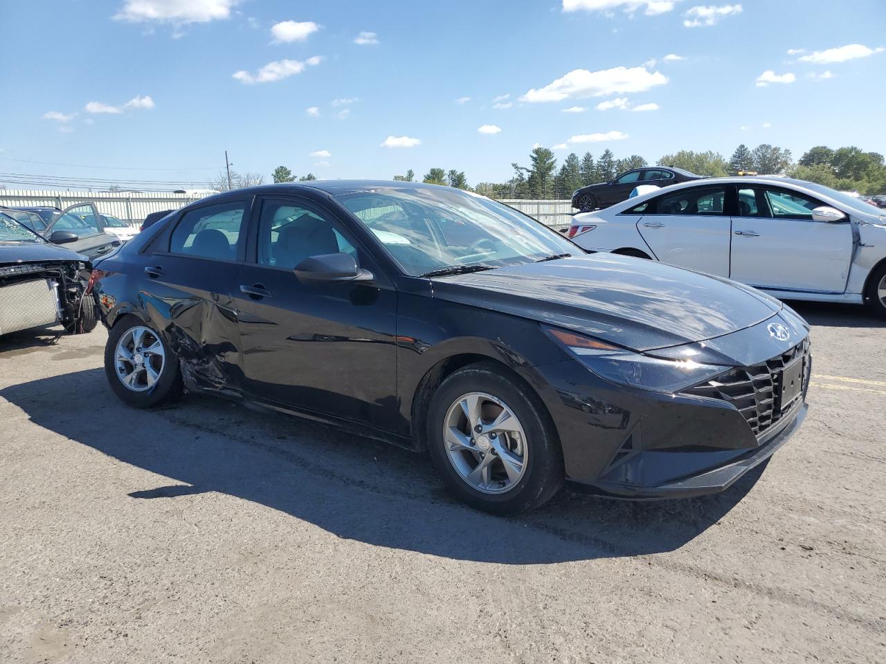 Lot #2828335416 2021 HYUNDAI ELANTRA SE