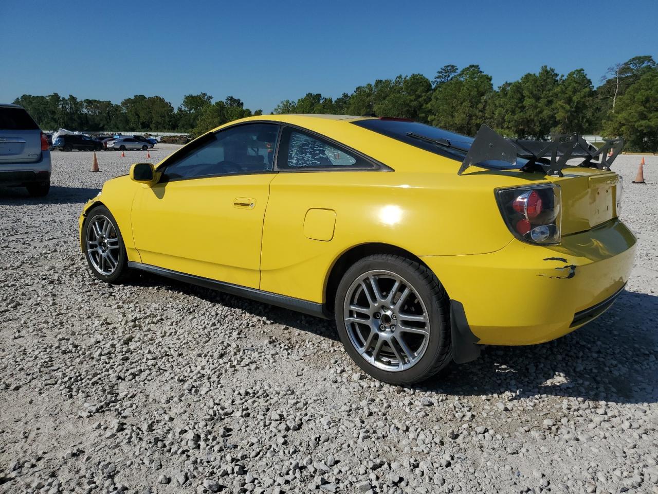 TOYOTA CELICA GT 2002 yellow  gas JTDDR32T520124042 photo #3