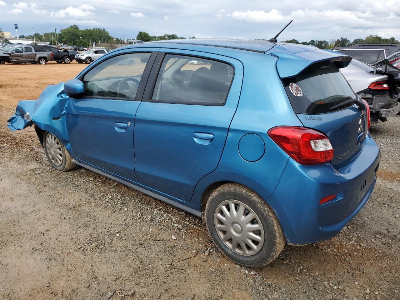 Lot #2972353482 2017 MITSUBISHI MIRAGE ES