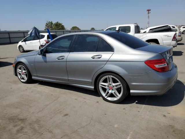 MERCEDES-BENZ C 250 2012 silver  gas WDDGF4HB8CA614650 photo #3