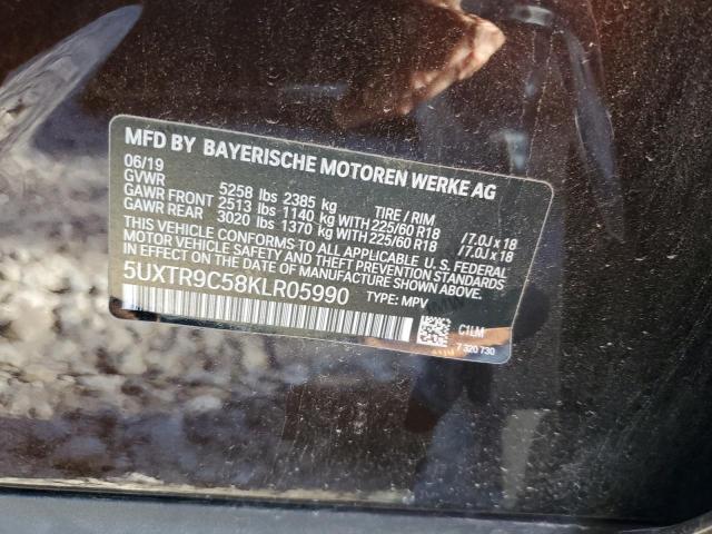 2019 BMW X3 XDRIVE3 - 5UXTR9C58KLR05990