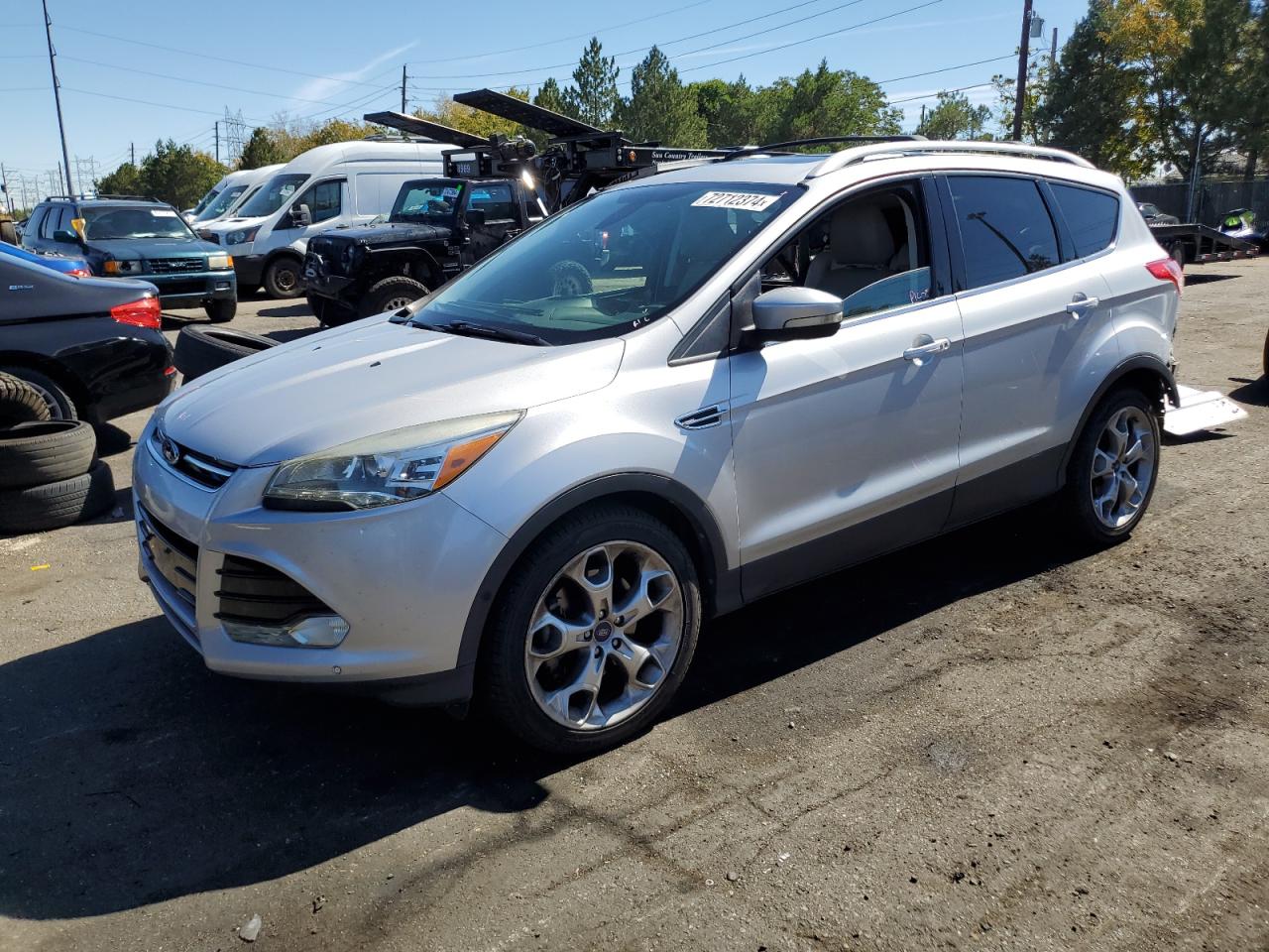 Lot #3004410705 2014 FORD ESCAPE TIT