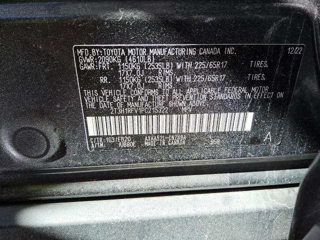 VIN 2T3H1RFV1PC215322 2023 Toyota RAV4, LE no.14