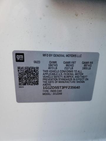 2023 CHEVROLET MALIBU LT - 1G1ZD5ST3PF235640