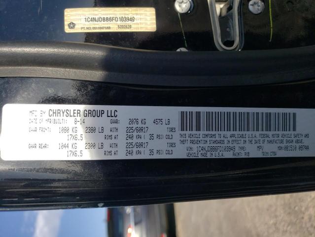 2015 JEEP COMPASS SP - 1C4NJDBB6FD103949