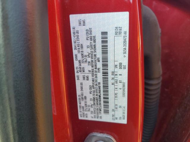 2021 FORD ESCAPE SEL - 1FMCU9H68MUA64618