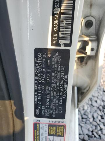 VIN KNADN4A32D6309603 2013 KIA Rio, EX no.12