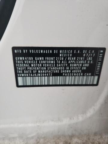 2018 VOLKSWAGEN JETTA SE - 3VWDB7AJ8JM204472