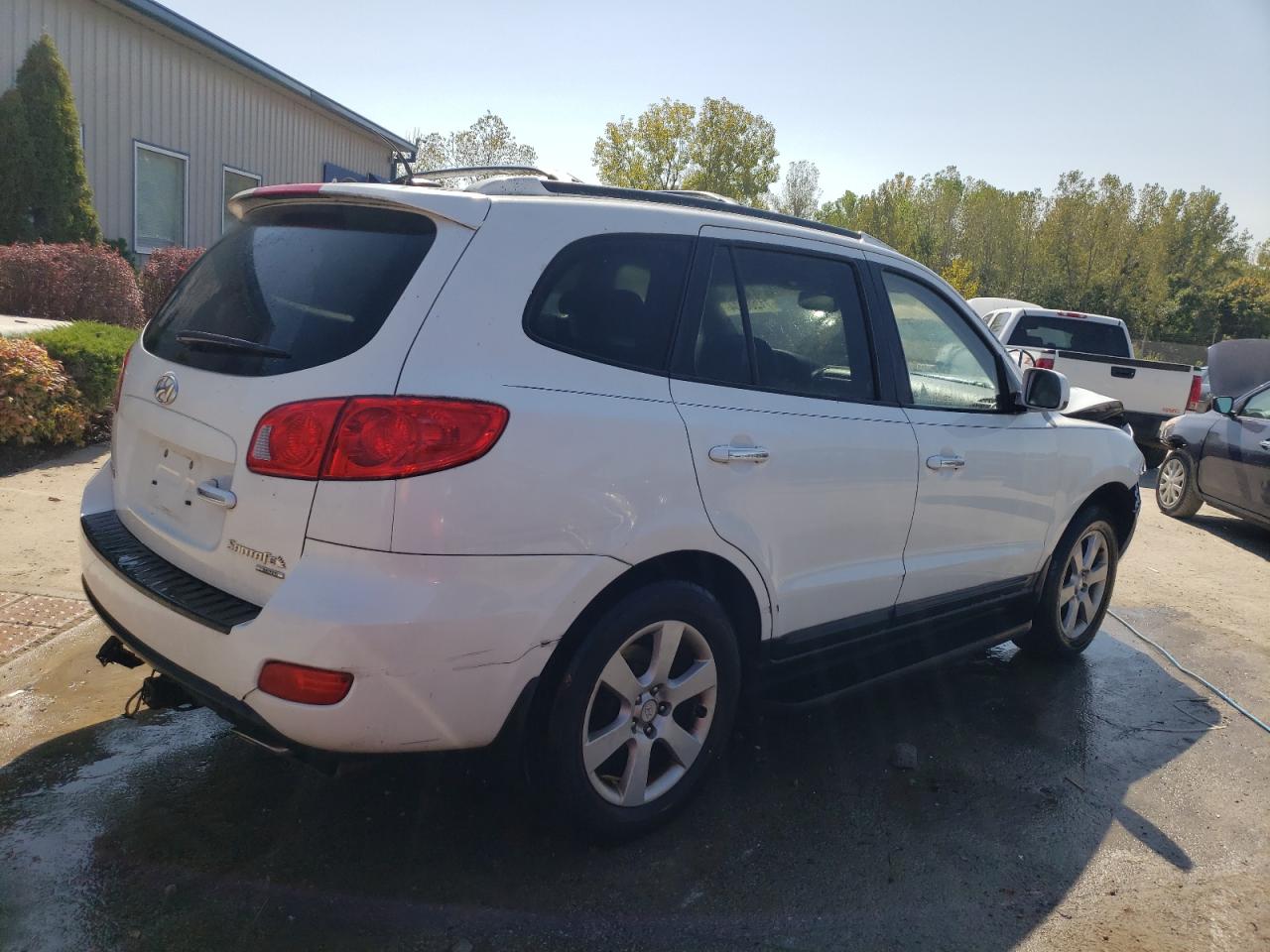 Lot #2843409632 2009 HYUNDAI SANTA FE S