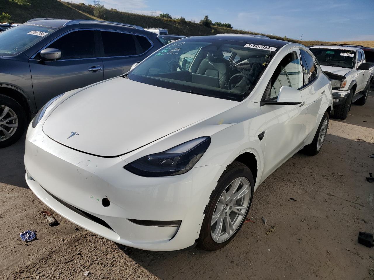 Lot #2936202181 2023 TESLA MODEL Y