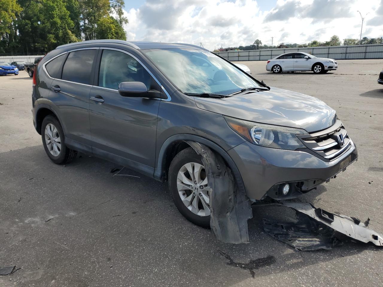 Lot #2928616786 2013 HONDA CR-V EXL