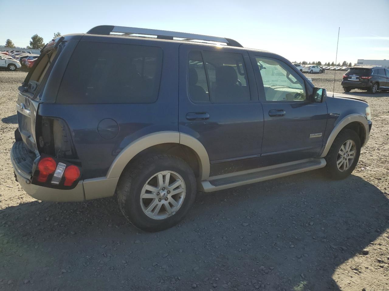 FORD EXPLORER E 2006 blue  gas 1FMEU74E66ZA14171 photo #4