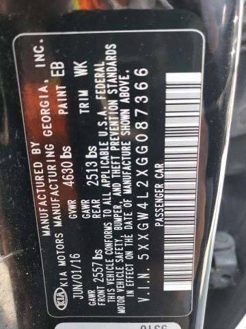 2016 KIA OPTIMA SX - 5XXGW4L2XGG087366
