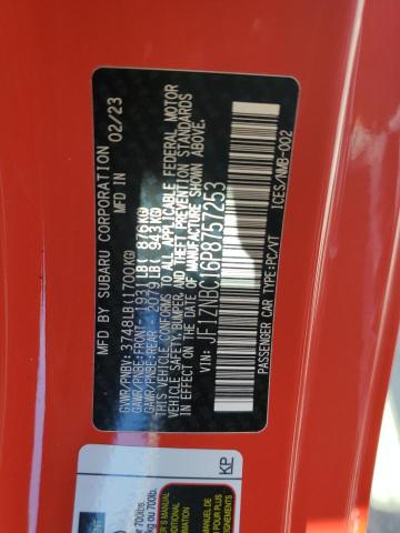 2023 TOYOTA GR 86 JF1ZNBC16P8757253