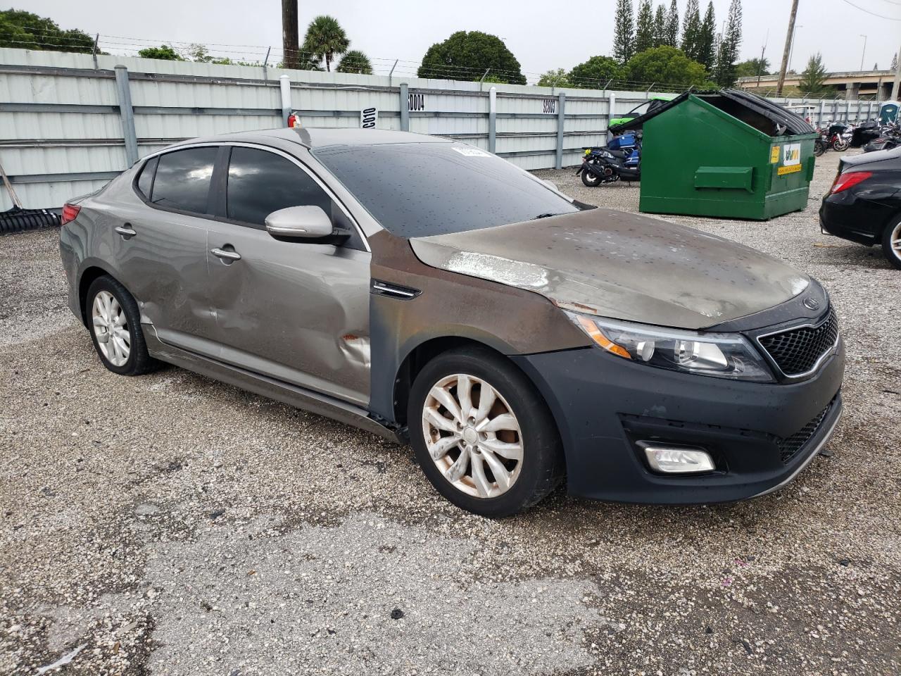 Lot #2852901216 2015 KIA OPTIMA EX