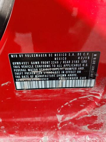 2015 VOLKSWAGEN JETTA SE - 3VWD17AJXFM310920