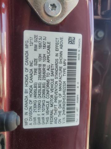 2018 HONDA CR-V EX - 2HKRW2H53JH622324