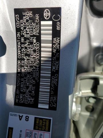 2023 TOYOTA COROLLA LE - JTDBDMHE5P3007300