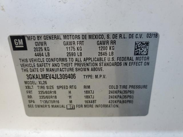 2018 GMC TERRAIN SL - 3GKALMEV4JL309406