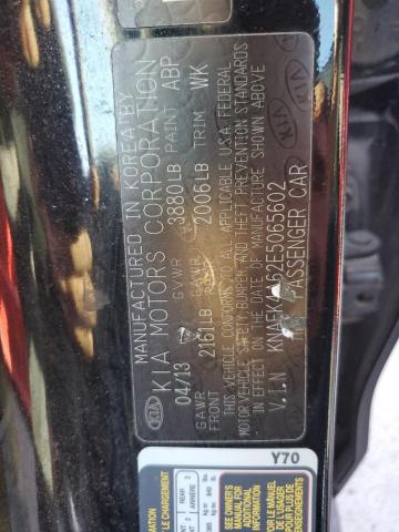 VIN KNAFK4A62E5065602 2014 KIA Forte, LX no.12