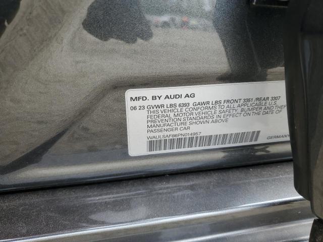 2023 AUDI S8 - WAULSAF86PN014957