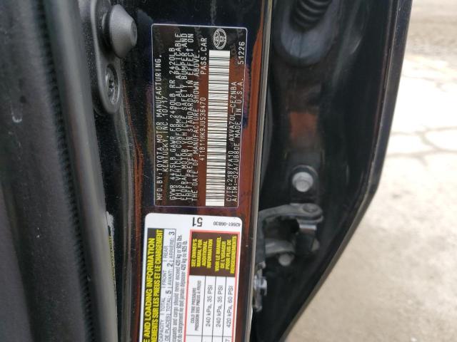 2018 TOYOTA CAMRY L - 4T1B11HK9JU536470