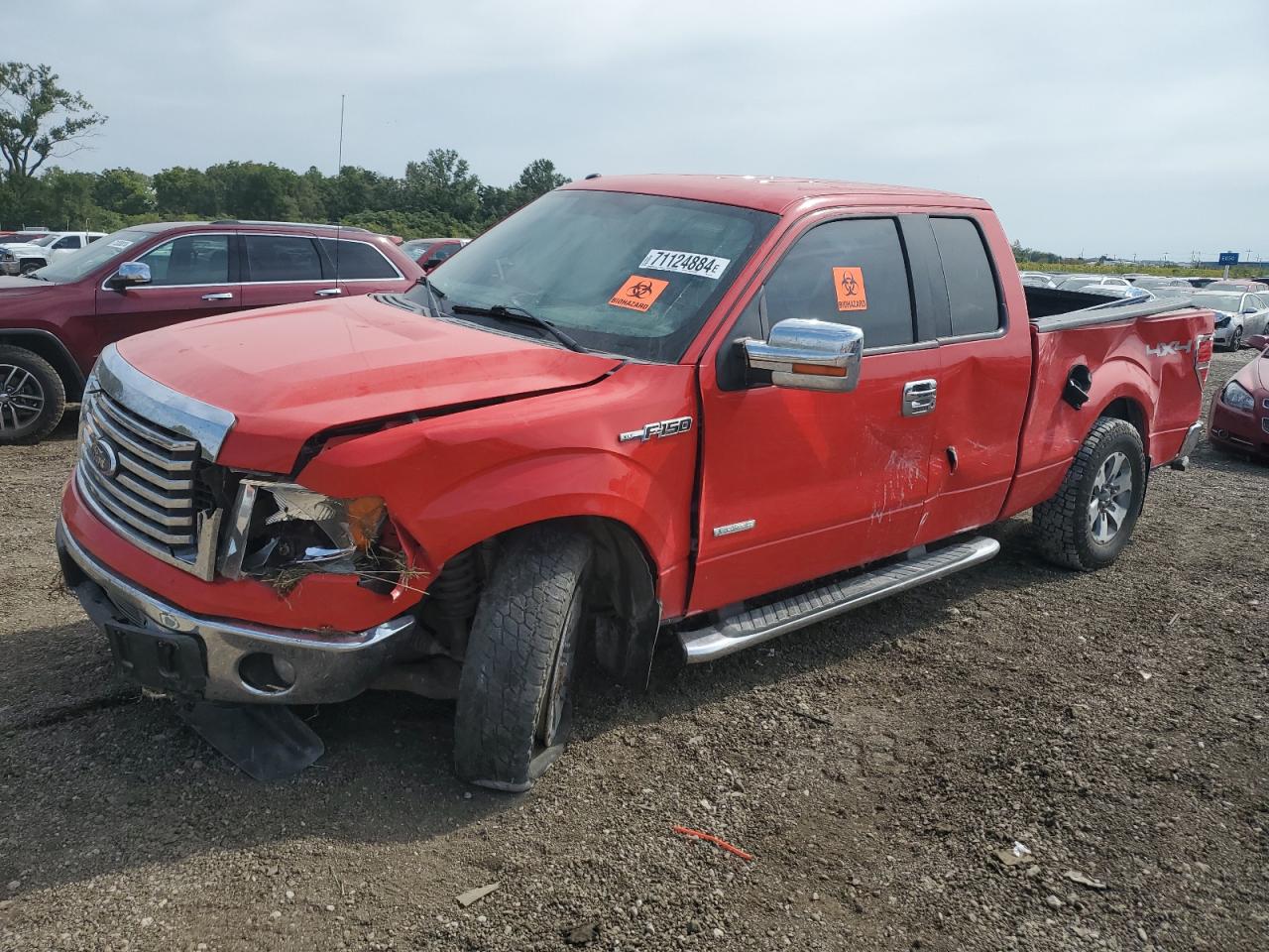 Lot #3008735104 2012 FORD F150 SUPER