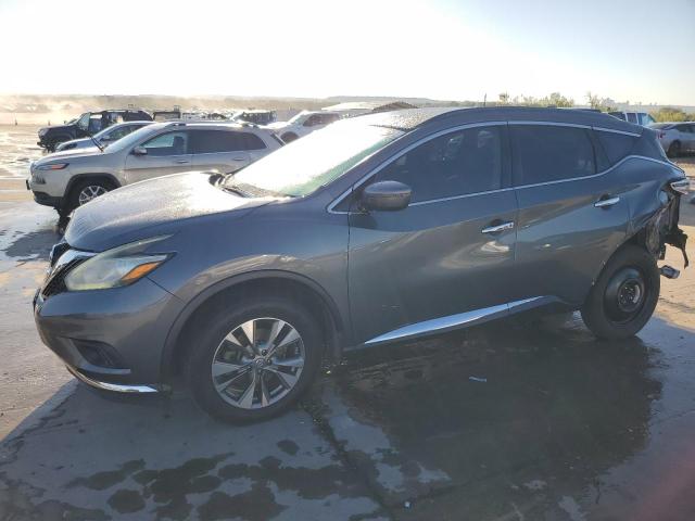 NISSAN MURANO S 2017 gray  gas 5N1AZ2MG2HN193209 photo #1