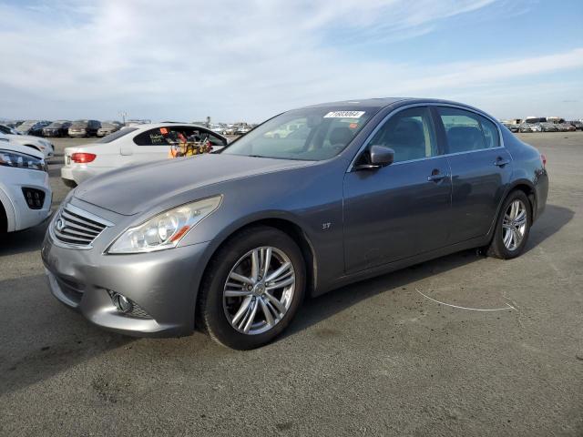 INFINITI Q40 2015 gray sedan 4d gas JN1CV6AP5FM502794 photo #1