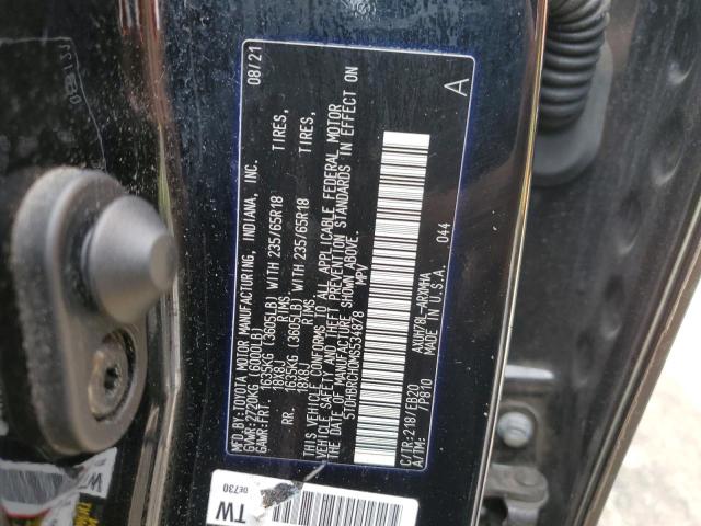 2021 TOYOTA HIGHLANDER - 5TDHBRCH0MS534878