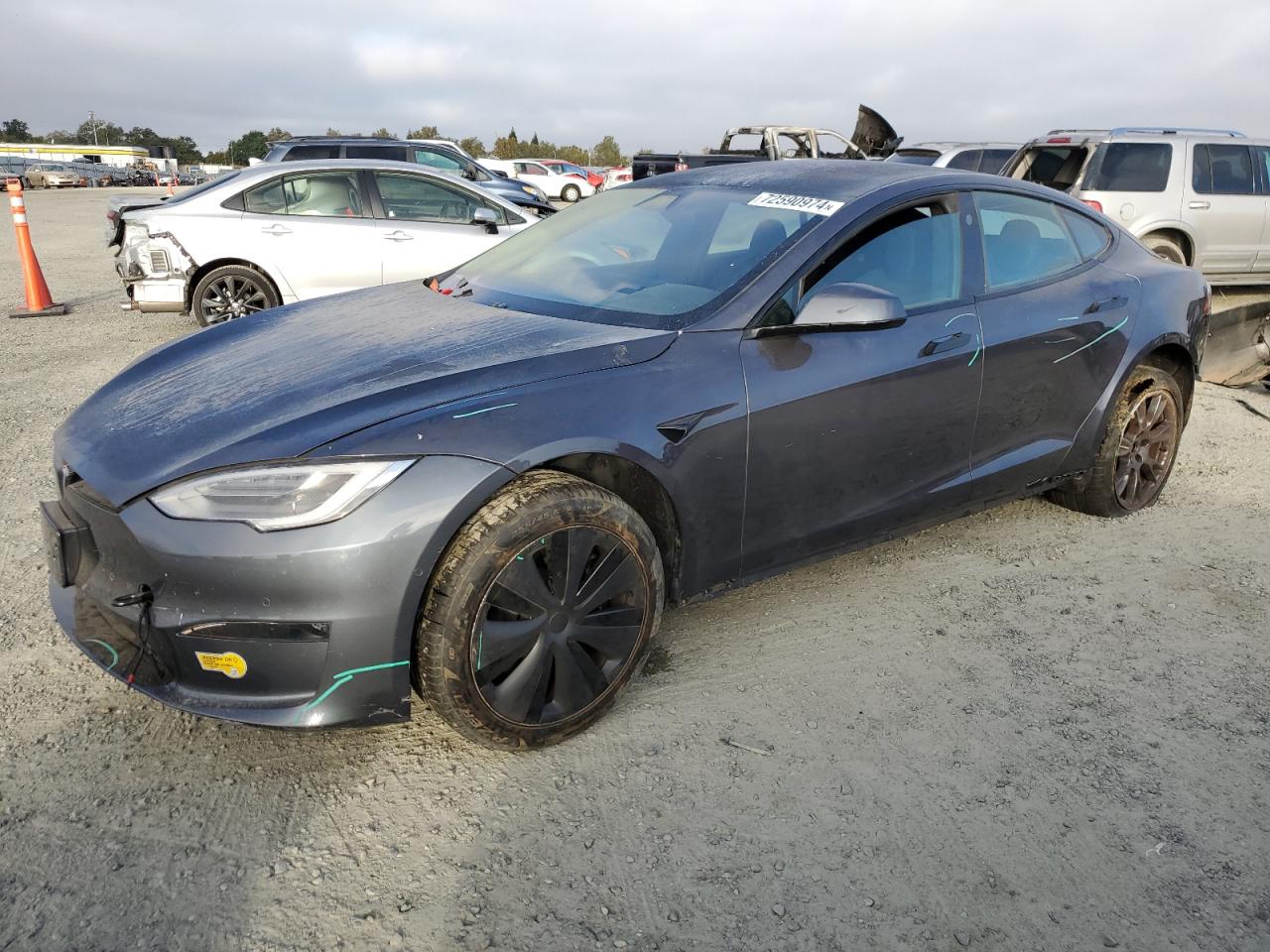 5YJSA1E55NF468279 TESLA MODEL S 2022
