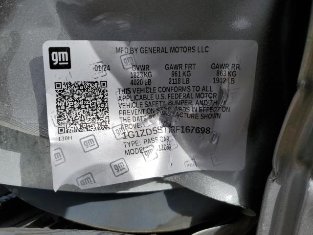 2024 CHEVROLET MALIBU LT - 1G1ZD5ST7RF167698