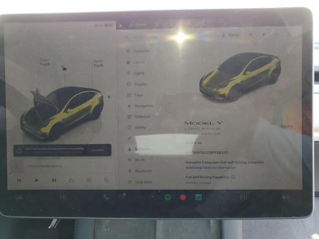 2023 TESLA MODEL Y - 7SAYGDEE6PF583151
