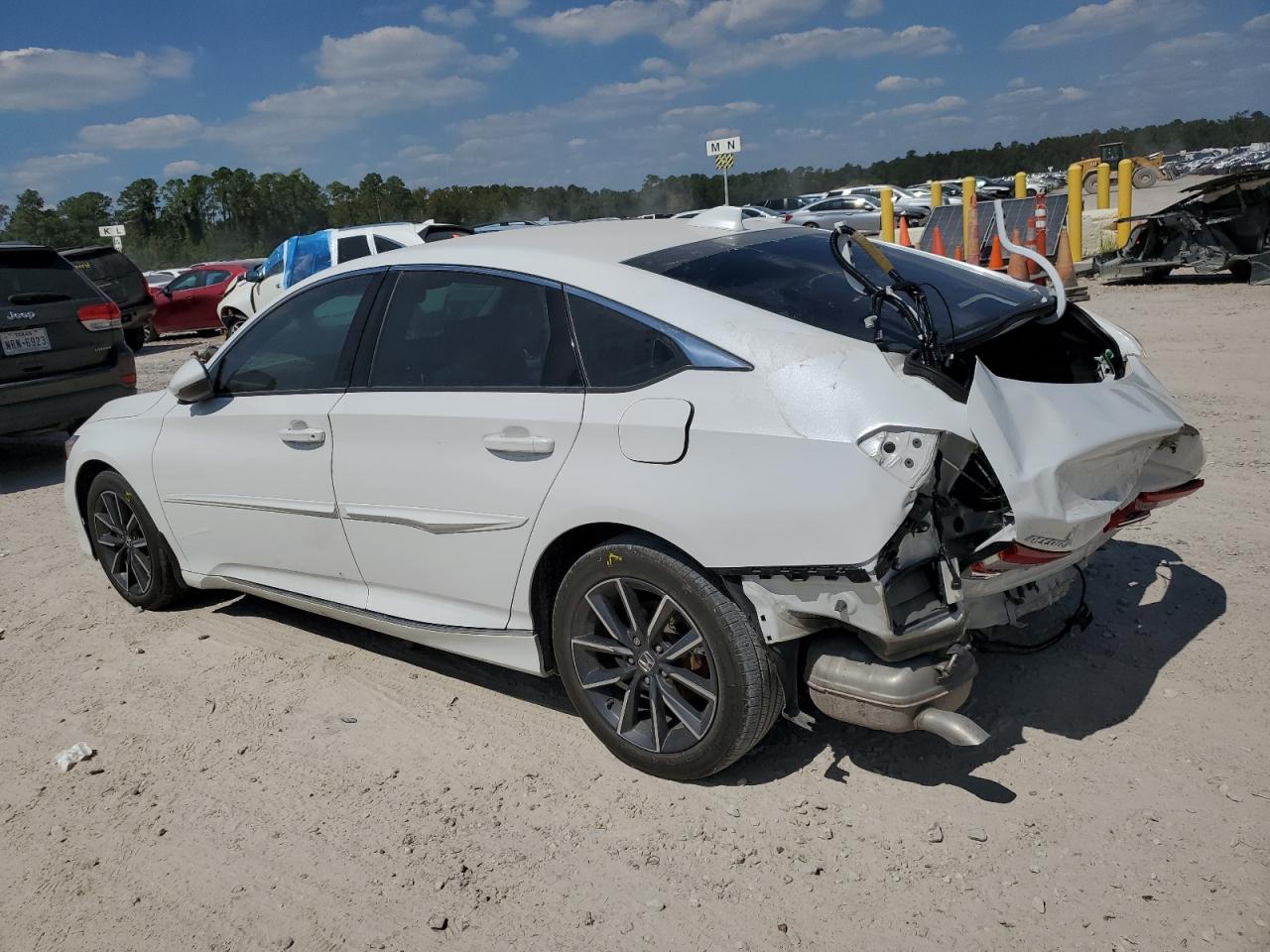 Lot #2957632055 2021 HONDA ACCORD EXL