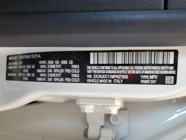2021 JEEP RENEGADE T - ZACNJDC11MPN27928