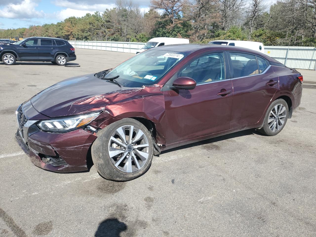 Lot #2988133009 2021 NISSAN SENTRA SV