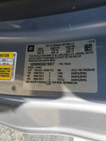 2016 CHEVROLET SILVERADO - 1GCNKNEC9GZ183517