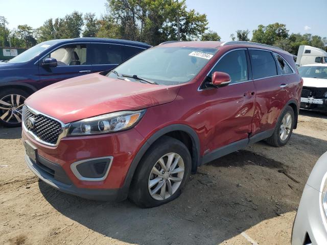 KIA SORENTO LX 2017 red 4dr spor gas 5XYPGDA37HG275333 photo #1