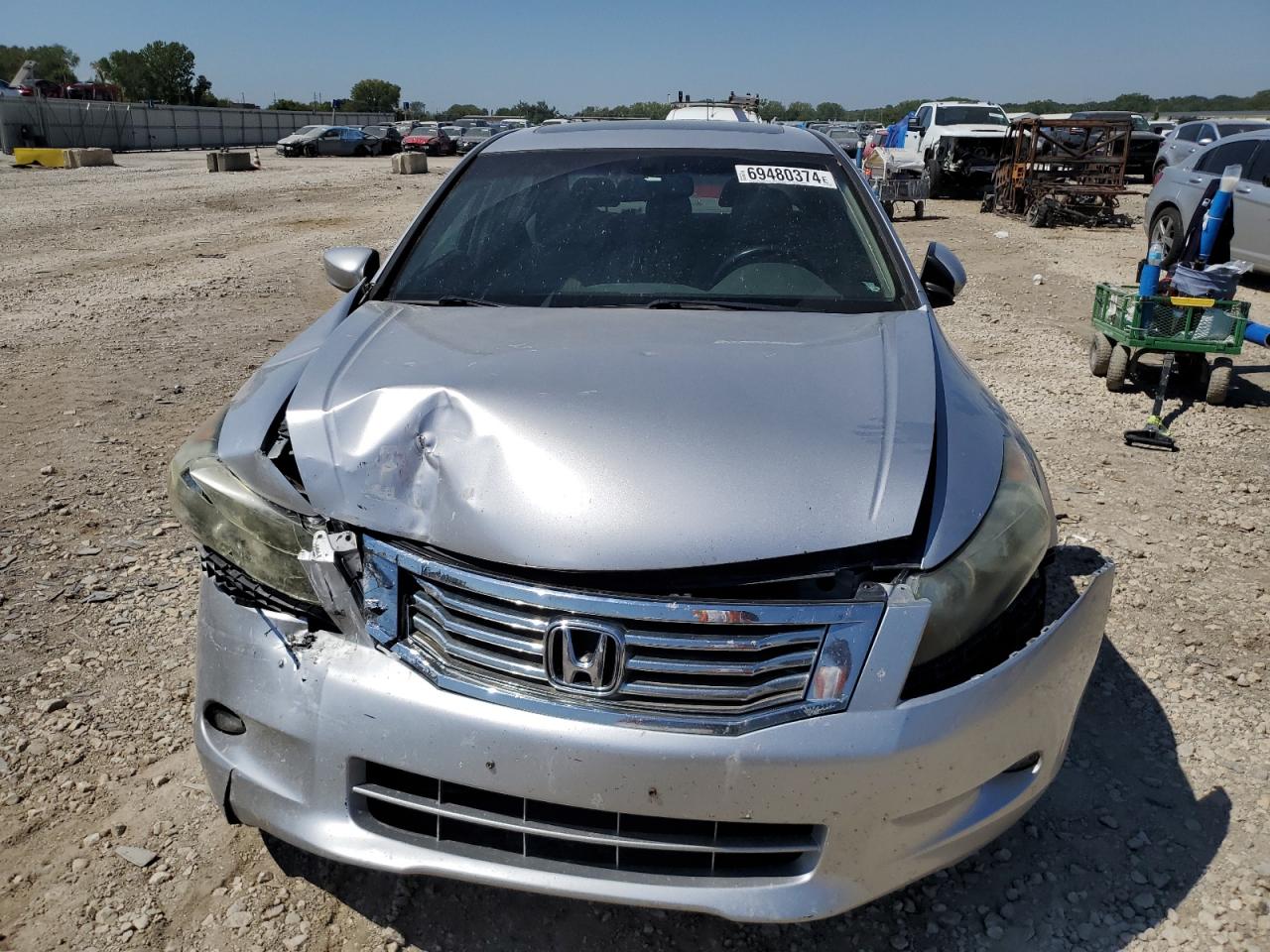 Lot #2860338736 2009 HONDA ACCORD EXL