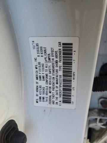 VIN 1HGCR2F79FA032789 2015 Honda Accord, EX no.12