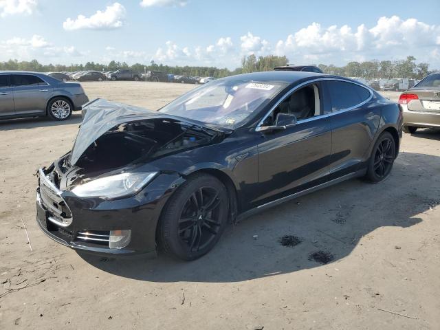 TESLA MODEL S 2014 black hatchbac electric 5YJSA1H17EFP50027 photo #1